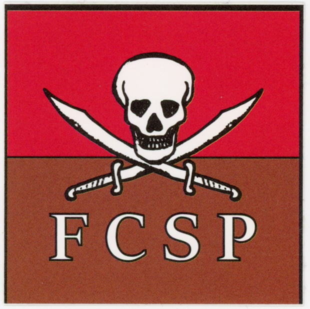 FC St. Pauli Sticker Skull Rainbow Logo Football #308